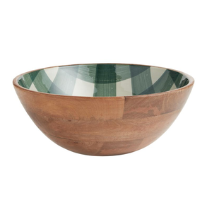 Tazón de madera con estampado esmaltado, cocina de boda de calidad superior, accesorios de Catering, el mejor diseño a un precio aceptable - Product Image 5