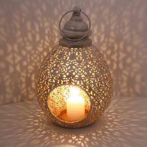 Bougie décorative réutilisable Lanternes roses Décoration pour jardin Fait à la main Fête Salle décorative Fabricant en gros Fournisseur - Product Image 5