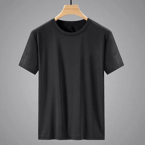 Haute qualité 100% coton 200 grammes poids goutte épaule surdimensionné grande taille hommes T-Shirt Logo personnalisé conception simple en gros - Product Image 3