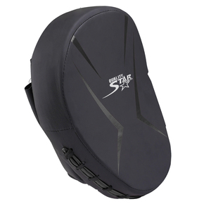 นวมมวยดีไซเนอร์สีดำสีขาวเรียงรายกำหนดเองทำเป้าเป้าเจาะแผ่นโฟกัส OEM ODM แผ่นที่กำหนดเอง - Product Image 6