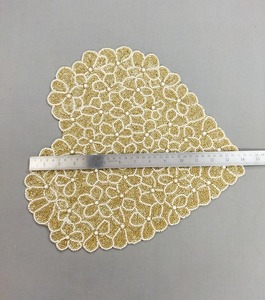 Manteles Individuales de Cuentas de Vidrio, Manteles Individuales Tejidos, Manteles Individuales Navideños, Manteles Individuales Redondos - Product Image 3