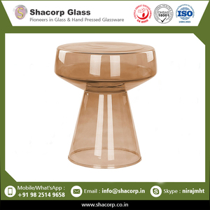 Mesas auxiliares de cristal coloreado Estilo Vintage hechas a medida sopladas a mano de un exportador de confianza - Product Image 2