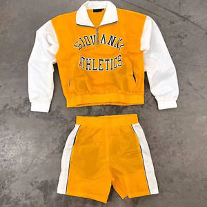 Haute qualité personnalisé respirant hommes coupe-vent saison d'été porter ensemble de shorts en différentes couleurs saison d'été ensemble de shorts - Product Image 4