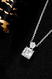 Collier en diamant cultivé en laboratoire 14K 1ct Vintage Classic Fine Jewelry - Product Image 4