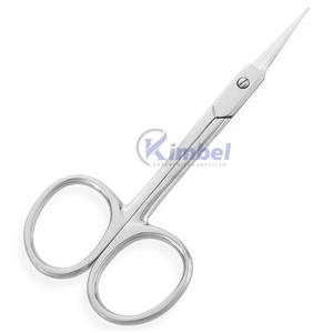 Ciseaux à cuticules professionnels russes en acier inoxydable de super qualité pour manucure Ciseaux à cuticules professionnels pour ongles - Product Image 1