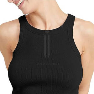 Ropa activa transpirable Camiseta sin mangas para mujer Gimnasio Ropa deportiva Camisetas sin mangas para mujer con estilo al mejor precio - Product Image 3