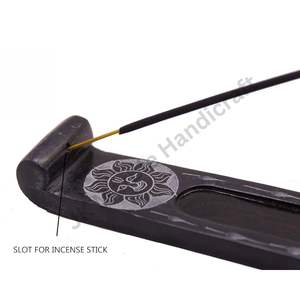 Quemador de incienso de mármol de primera calidad, diseño minimalista para decoración del hogar tradicional y moderna - Product Image 4