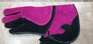 Gant en cuir suédé de qualité supérieure Falcon Technologie Cordura Gilet Hawking double couche Design respirant - Product Image 4