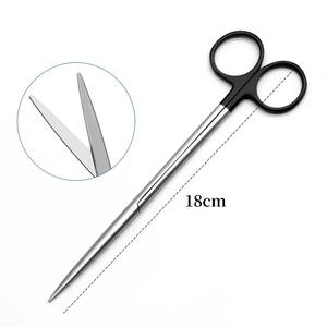 กรรไกรตัดต่อมทอนซิล ไม่ทำลายเส้นเสียง ใบมีดตรง สแตนเลส ด้ามจับสีดำ อุปกรณ์การแพทย์ - Product Image 3