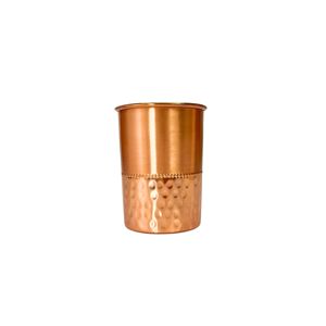 Vaso de Cobre Puro Martillado de 16 oz, Taza de Vino de Cobre sin Tallo, Vajilla Artesanal Ecológica, Vaso de Metal para Bar al por Mayor, Vaso de Cobre - Product Image 5