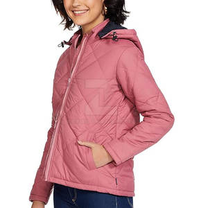 Chaquetas Acolchadas para Mujer de Diseño Personalizado, Transpirables, Ecológicas, de Alta Calidad, Estilo Nuevo de Invierno 2025, MOQ Bajo - Product Image 3
