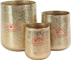 Último diseño llamativo diseño florero de Metal moderno suelo nórdico florero moderno para decoración del hogar boda - Product Image 6