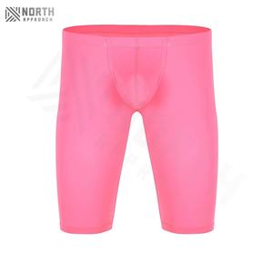 Shorts de compression décontractés pour hommes les plus vendus, séchage rapide, respirants, personnalisés, robustes, motif uni, vente chaude au Pakistan pour hommes - Product Image 1