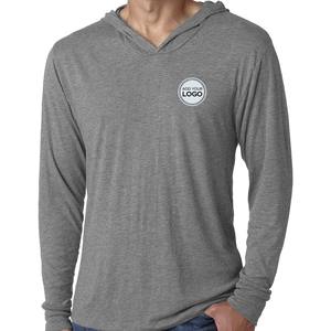 Sweat à capuche unisexe Bella Canvas Custom Apparel en tissu tri-mélange - Product Image 6