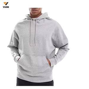 Pulls à capuche surdimensionnés et lourds en coton 100% pour hommes, style à capuche épais de luxe avec techniques brodées pour la saison d'automne - Product Image 3