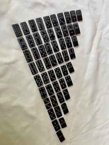 Dominó de madera Regalo Dominó clásico Doble Seis Juegos para niños Niñas Madera - Product Image 3