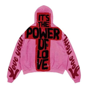 Sweat à capuche saisonnier imprimé style graphique pour homme – Pull thermique décontracté ODM de haute qualité – Streetwear personnalisable – Tendance automne - Product Image 2