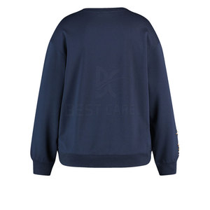 Sweat-shirt avec strass pour femmes avec un nouveau design pour le streetwear élégant Sweat-shirt respirant pour femmes avec strass - Product Image 3