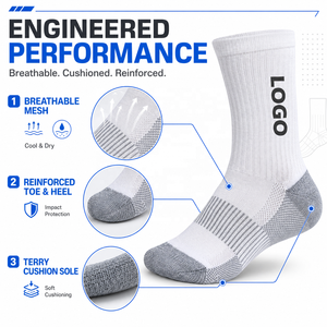 Unisex Basketball Volleyball <b>Sock</b> Custom Solid Color Sport <b>Sock</b> Professional <b>Running</b> Athletic <b>Socks</b> for Men - Product Image 4