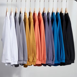 T-shirt unisexe pour homme, en coton/polyester de haute qualité, 380 g/m², respirant, uni, à manches courtes, design personnalisé - Product Image 1