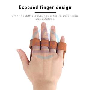 <b>Gymnastics</b> Grips Pull Ups Weightlifting Workout Women Leather Weight Lifting Training <b>Gloves</b> Palm Protection Men Fitness Sports - Product Image 6