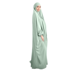 2023 nouveau Style musulman femmes islamique dames abaya Style arabe dubaï musulman Abaya personnalisé entièrement couverture du corps abaya surdimensionné - Product Image 5