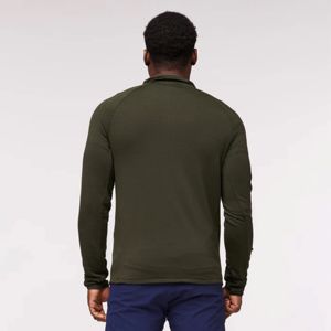 Jersey de lana con media cremallera para hombre, cómodo y transpirable, ideal para aventuras informales y al aire libre - Product Image 5