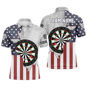 Mới đến chất lượng cao dịch vụ OEM thăng hoa người đàn ông phi tiêu Áo với màu sắc tùy chỉnh kích thước và logo phi tiêu Áo sơ mi cho đội - Product Image 4