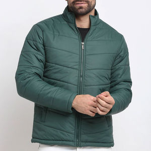 2025 personnalisé hommes hiver brillant toile imperméable à capuche bulle doudoune haute qualité grande taille bas prix OEM disponible - Product Image 2