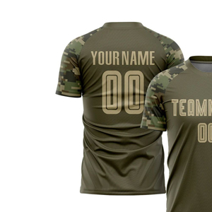 เสื้อฟุตบอลผ้าฝ้าย 100% พิมพ์ลายดิจิทัลสำหรับการแข่งขันฟุตบอล แขนสั้น ระบายอากาศได้ดี แห้งเร็ว ชุดทีมสำหรับสโมสร - Product Image 4