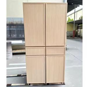 Nouvelle conception de cuisine moderne européenne en bois, placage de bois, finition laquée mate, armoire de cuisine complète, provenant d'une usine au Vietnam - Product Image 6