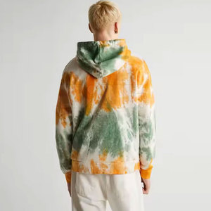 Diseño personalizado Tie Dye Hoodie Último diseño Tie Dye Hoodie Algodón Poliéster Hecho Tie Dye Hoodie - Product Image 4