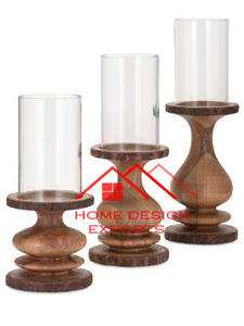 Candelero de decoración de Mesa para el hogar, Hotel, sala de estar, uso de decoración 2025, candelabro de madera de mango más vendido, diseño único - Product Image 4