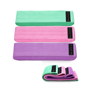 Mini bandes de cercle de hanche de traction de résistance de yoga d'exercice sportif de forme physique de logo personnalisé - Product Image 6