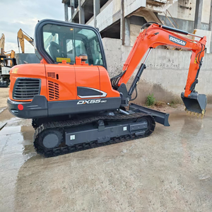Mini-excavatrice Doosan DH55-9C de qualité supérieure, 5,5 tonnes, compacte, sur chenilles, machine de construction hydraulique, meilleure offre de réduction - Product Image 6