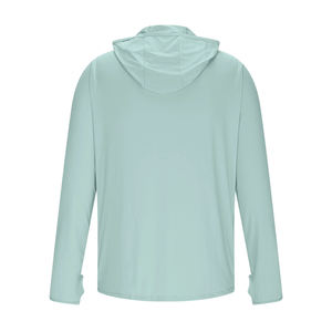 Sudadera con capucha de pesca de secado rápido ligera personalizada para hombre, Sudadera con capucha de protección solar para pesca al aire libre y diseño de moda - Product Image 4