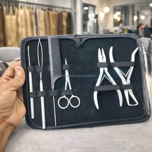 Anneaux micro en silicone de haute qualité, nano-perles pour extensions de cheveux, 1000 pièces - Product Image 5