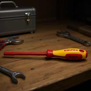 ประแจขันน็อตแบบขัดเงา Knipex VDE พร้อมด้ามจับไขควง - Product Image 3