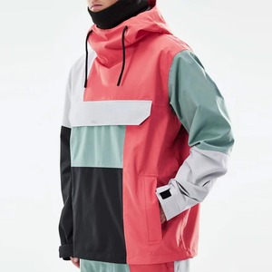 Combinaison de ski unisexe imperméable et respirante avec fermeture éclair en polyester/nylon, vêtements d'hiver pour la neige 2025 - Product Image 4