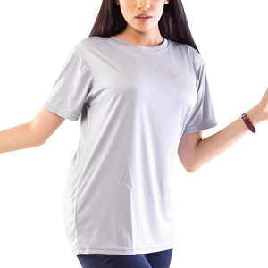 Camiseta para chicas, Camiseta de gran tamaño de diseño personalizado a la moda para mujer, fabricante de camisetas y tarifa al por mayor de Pakistán - Product Image 1