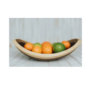 100% <b>Large</b> Size <b>Wooden</b> Dough fruit <b>Bowl</b> Decorative <b>Bowl</b> Rustic Polished Wood Dough <b>Bowl</b> for Best sale products - Product Image 3
