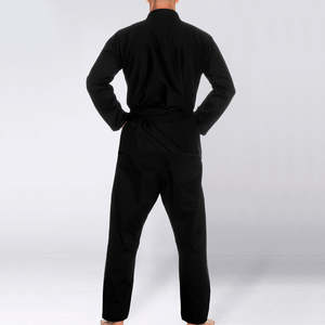 Haute qualité sur mesure couleur noire respirant 500 GSM perle armure Stretch unisexe MMA BJJ Gi Kimono uniforme - Product Image 2