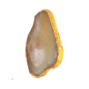 ที่รองแก้วชาทำจากเรซิ่นอาเกตขอบทอง ผลิตในอินเดีย สำหรับใช้ในบ้าน ราคาขายส่งที่ดีที่สุดจากโรงงานในอินเดีย - Product Image 3