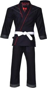 Uniforme de Jiu Jitsu Personalizado de Alta Calidad OEM, Logotipo Impreso, Tela de Poliéster/Algodón de 380g, para Artes Marciales Unisex - Product Image 2