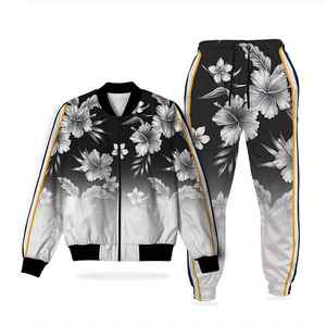 Ensemble de survêtement unisexe personnalisé respirant à capuche, couleur unie, pour un style de vie actif, avec logo personnalisé, idéal pour la saison hivernale - Product Image 2