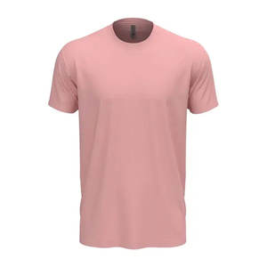 Pur coton hommes femmes décontracté col rond à manches courtes chemise été T-shirt pour homme femme conception personnalisée Logo T-shirt - Product Image 2