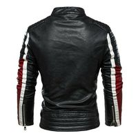 Nouvelle arrivée 2023, veste en cuir de vachette de haute qualité pour homme, col montant, grande taille, tissu en toile pour moto, hiver