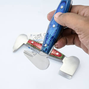 Nouveau design, outil de ferrerie, coupe-clous, outil de clinchage des sabots, tampon à sabots avec manche en bois, tampon de ferrerie - Product Image 4