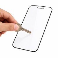 Lot de 3 protections d'écran en verre trempé à couverture intégrale pour iPhone 16 15 14 13 12 11 Pro 8 7 Plus X XS