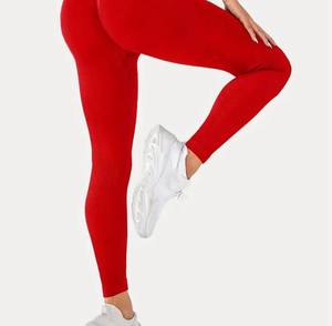 Femmes de haute qualité coton Gym Leggings Sexy Slim Fit Style décontracté Logo taille hiver exercice Fitness porter disponible toutes les tailles - Product Image 1